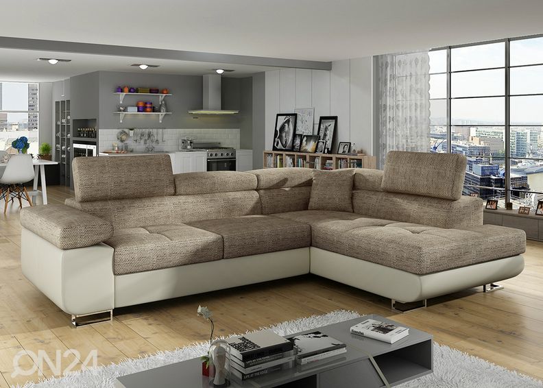 Угловой диван-кровать с ящиком Bremen увеличить