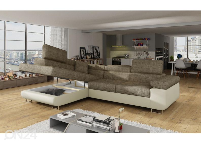 Угловой диван-кровать с ящиком Bremen увеличить