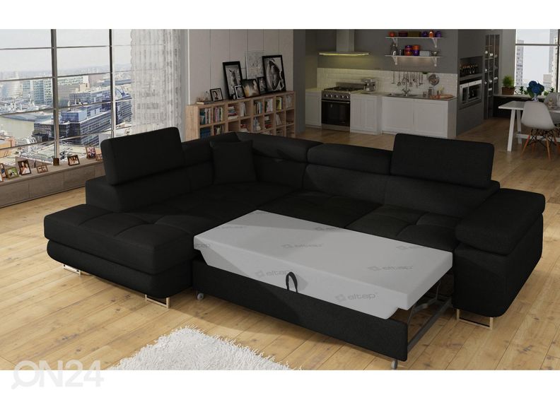 Угловой диван-кровать с ящиком Bremen увеличить