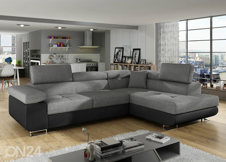 Угловой диван-кровать с ящиком Bremen увеличить