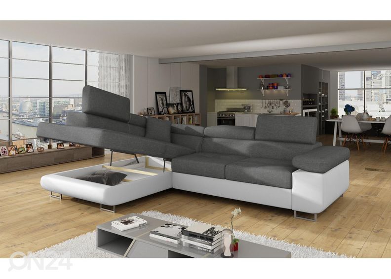 Угловой диван-кровать с ящиком Bremen увеличить