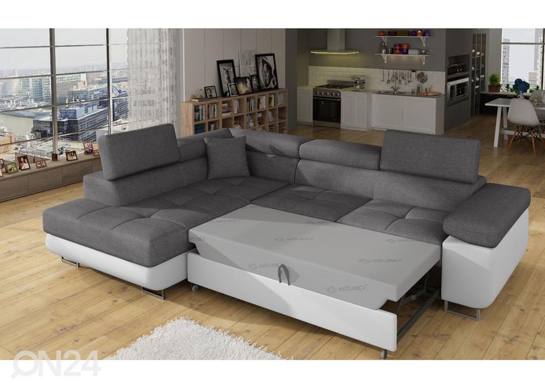 Угловой диван-кровать с ящиком Bremen увеличить