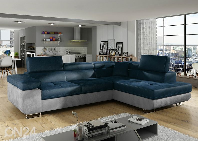 Угловой диван-кровать с ящиком Bremen увеличить