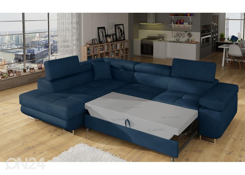 Угловой диван-кровать с ящиком Bremen увеличить