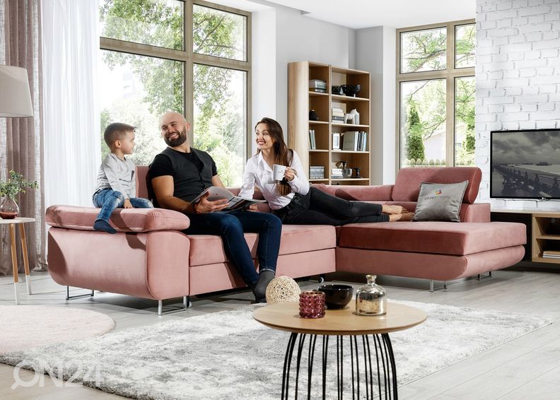 Угловой диван-кровать с ящиком Bremen увеличить