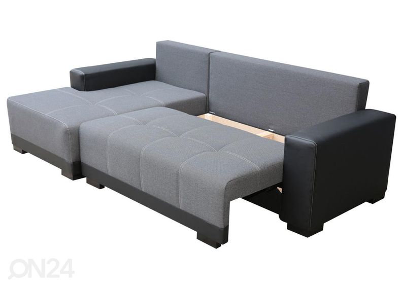 Угловой диван-кровать с ящиком Dallas увеличить