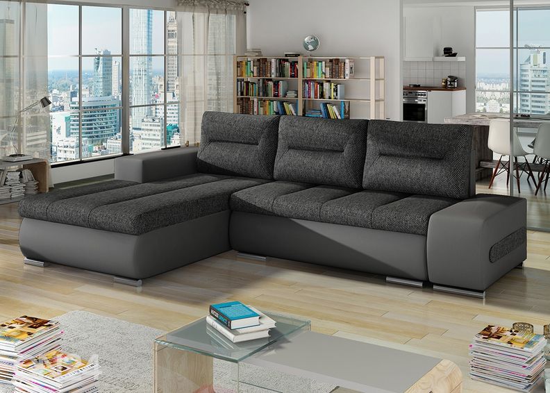 Угловой диван-кровать с ящиком Detroit увеличить