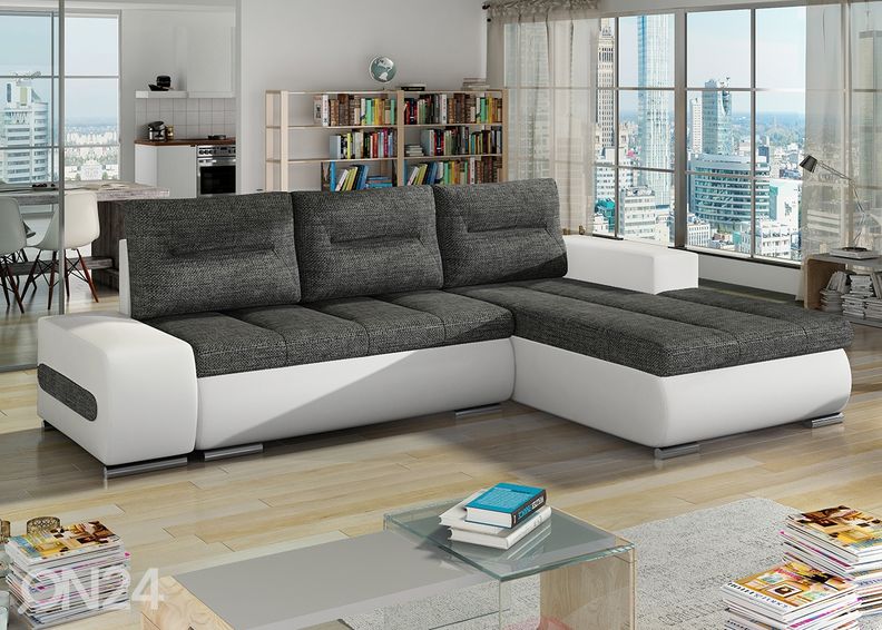 Угловой диван-кровать с ящиком Detroit увеличить