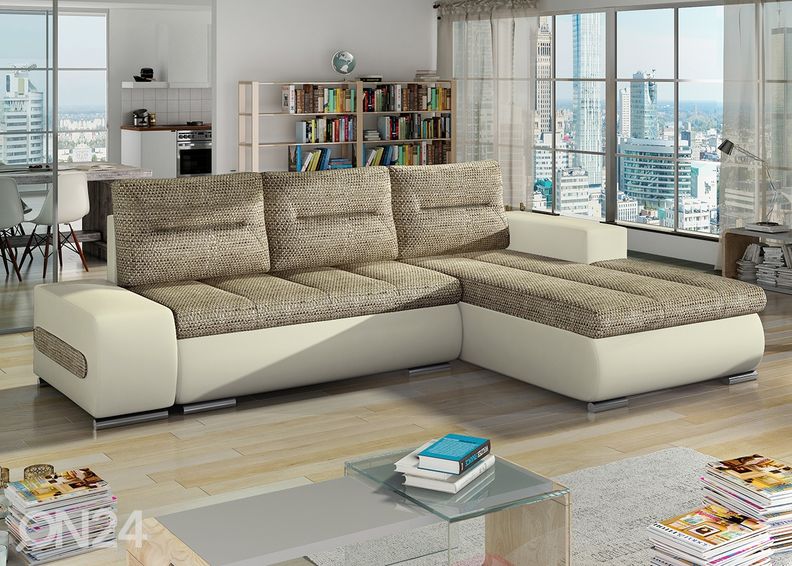 Угловой диван-кровать с ящиком Detroit увеличить