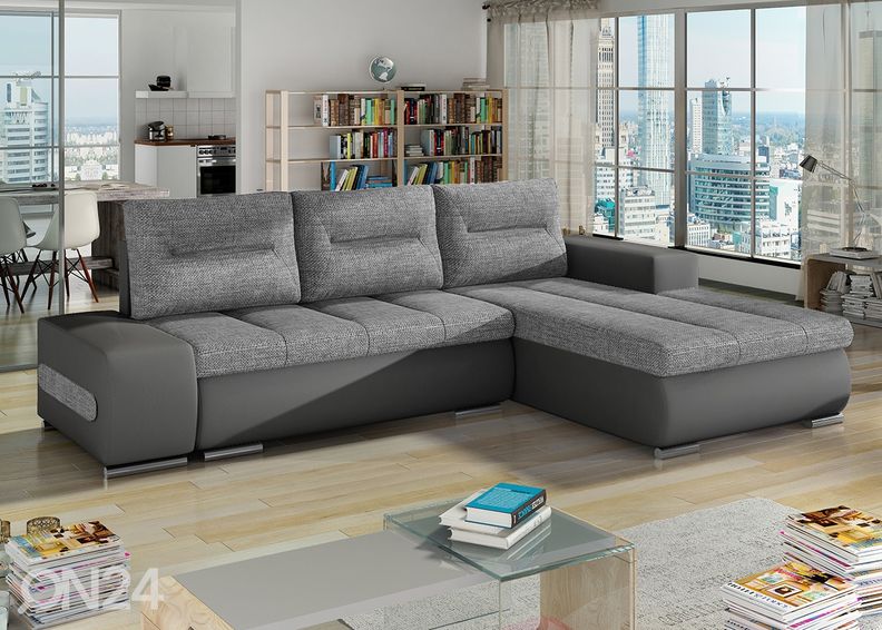 Угловой диван-кровать с ящиком Detroit увеличить