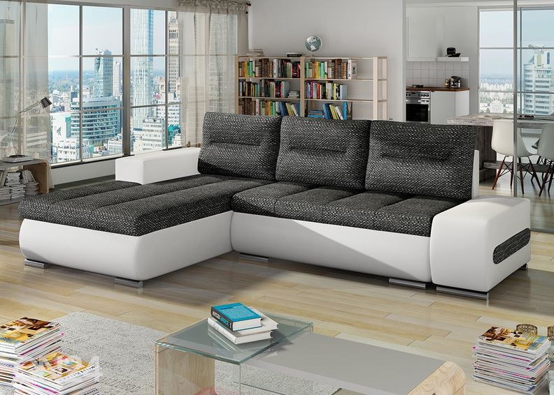 Угловой диван-кровать с ящиком Detroit увеличить