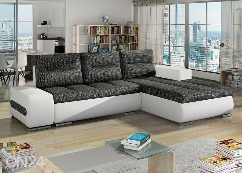 Угловой диван-кровать с ящиком Detroit увеличить