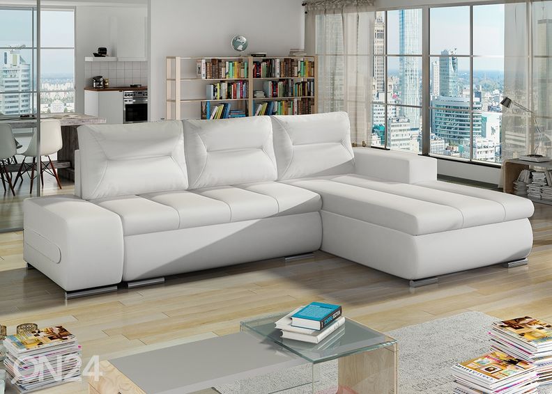 Угловой диван-кровать с ящиком Detroit увеличить