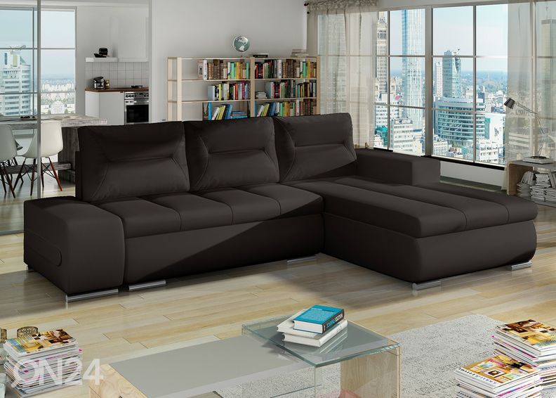 Угловой диван-кровать с ящиком Detroit увеличить