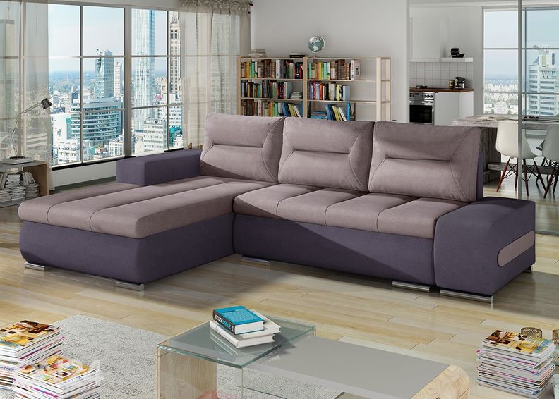 Угловой диван-кровать с ящиком Detroit увеличить