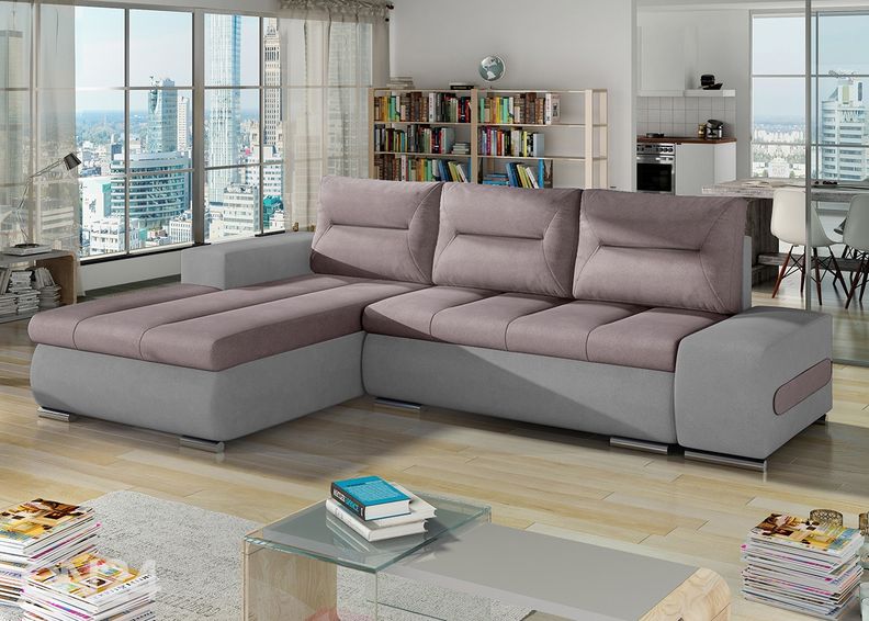 Угловой диван-кровать с ящиком Detroit увеличить