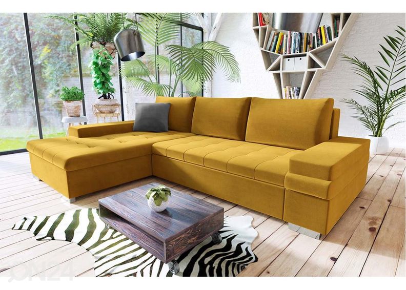 Угловой диван-кровать с ящиком Firenze увеличить