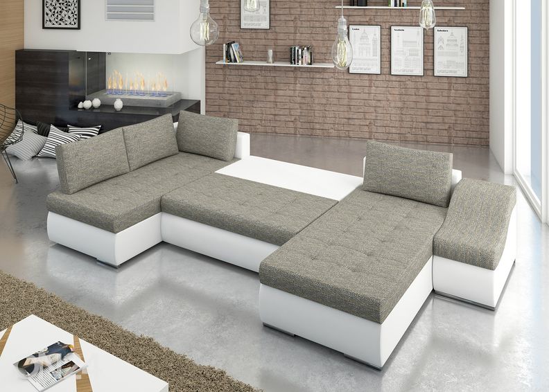 Угловой диван-кровать с ящиком Giovanni увеличить