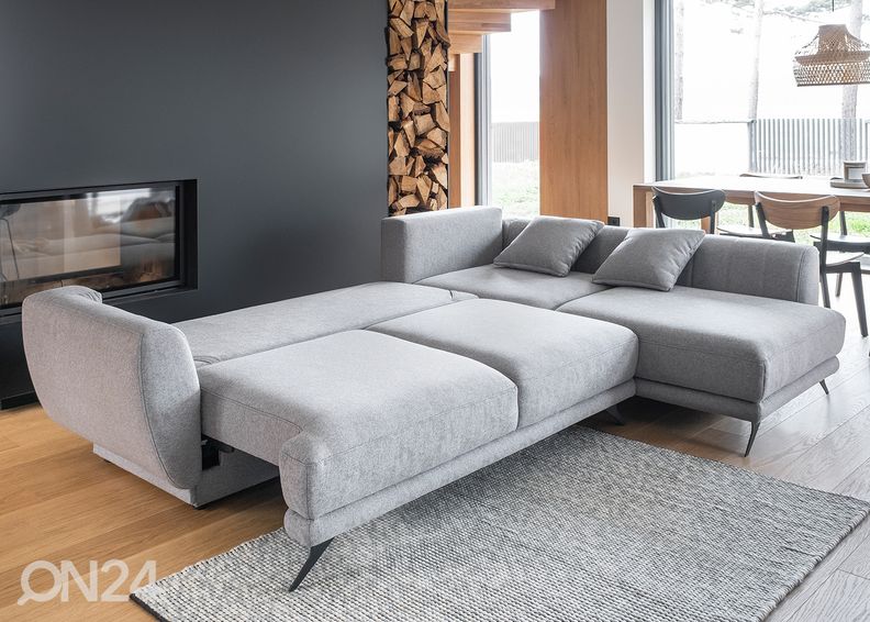 Угловой диван-кровать с ящиком Larde увеличить