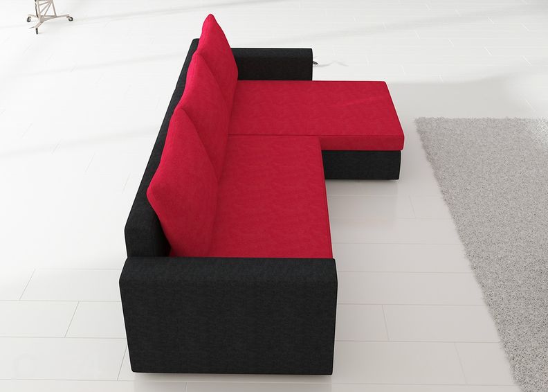 Угловой диван-кровать с ящиком Livonia увеличить