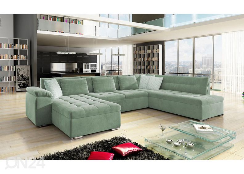 Угловой диван-кровать с ящиком Melbourne увеличить