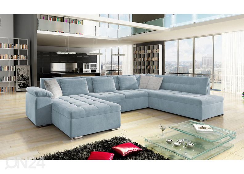 Угловой диван-кровать с ящиком Melbourne увеличить