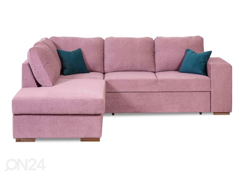 Угловой диван-кровать с ящиком Nora увеличить