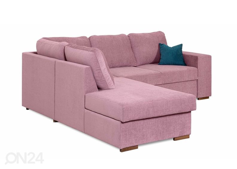 Угловой диван-кровать с ящиком Nora увеличить