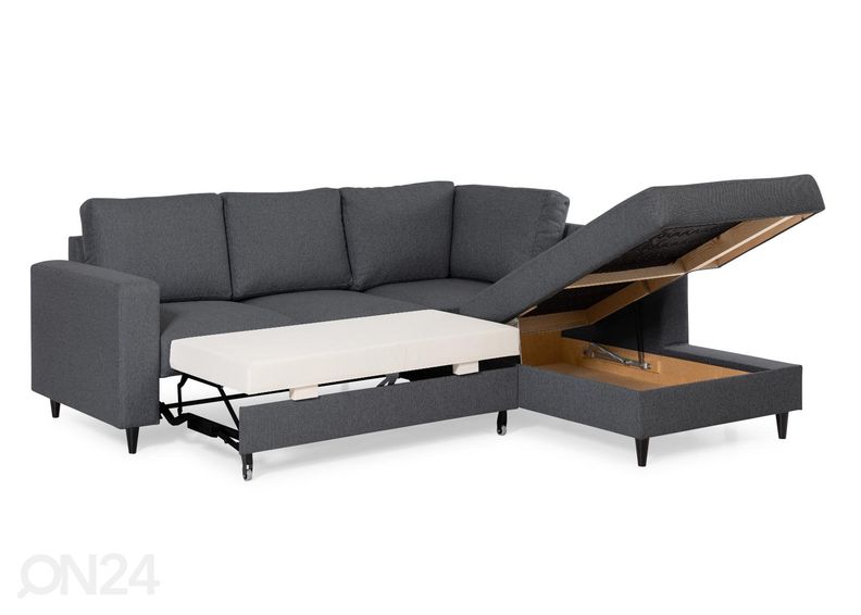 Угловой диван-кровать с ящиком Renate увеличить