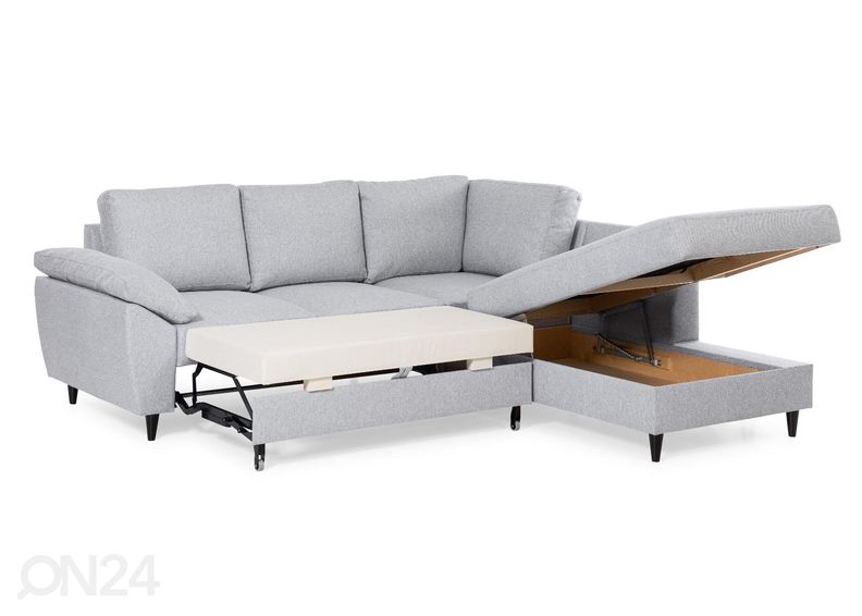 Угловой диван-кровать с ящиком Renate увеличить