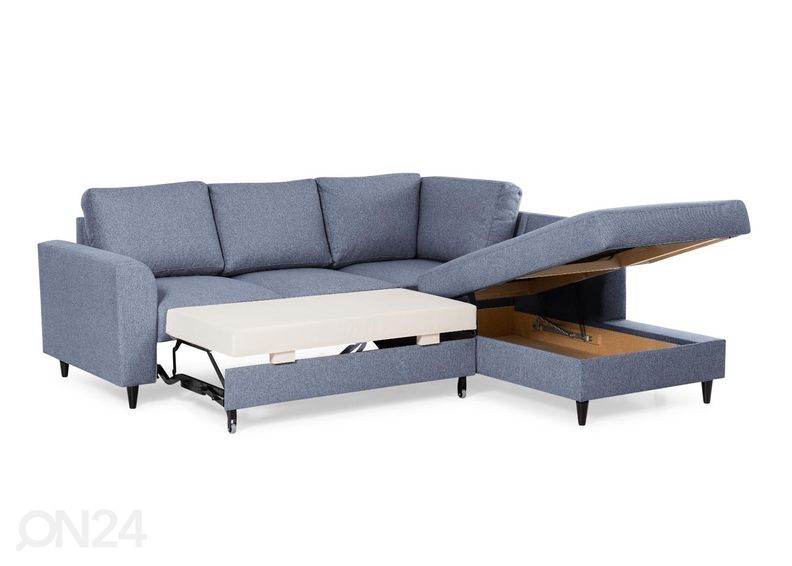 Угловой диван-кровать с ящиком Renate увеличить