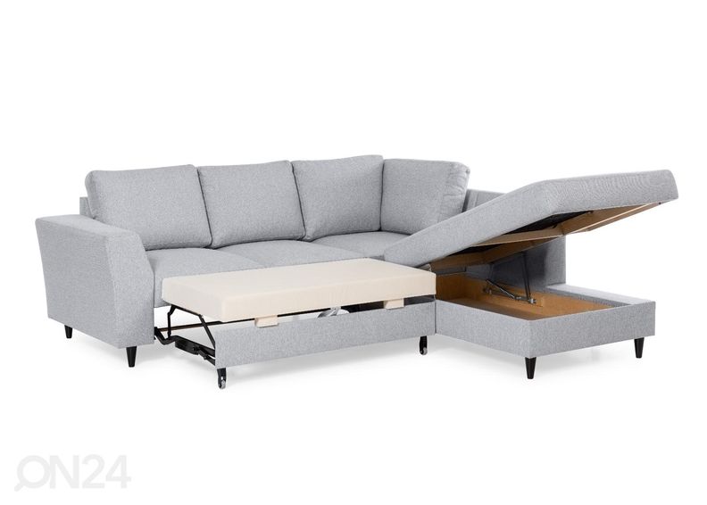 Угловой диван-кровать с ящиком Renate увеличить