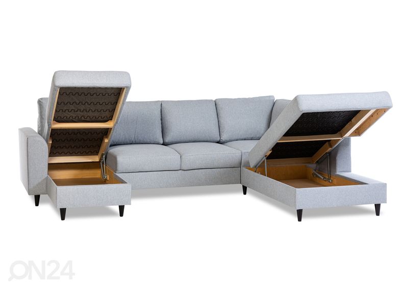 Угловой диван-кровать с ящиком Renate XXL увеличить