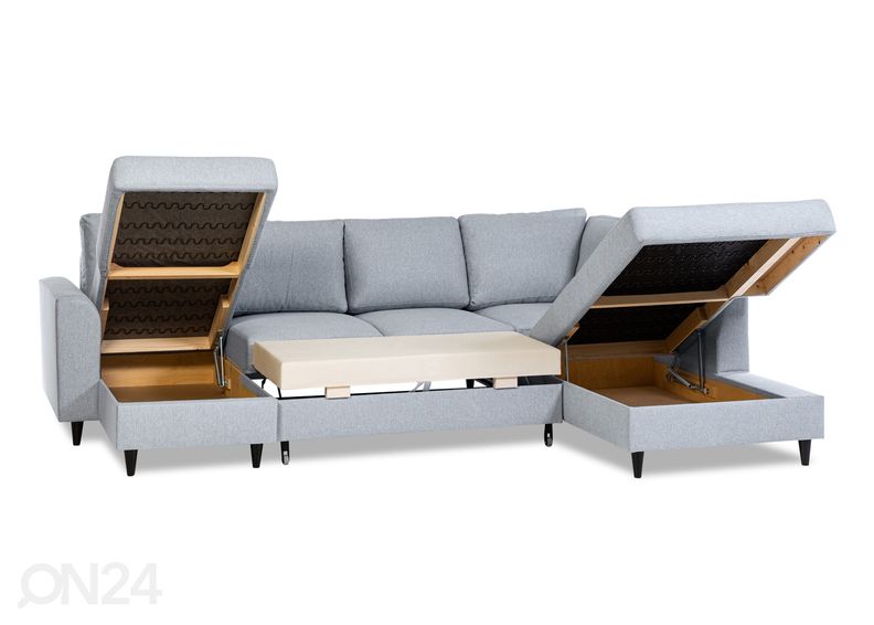 Угловой диван-кровать с ящиком Renate XXL увеличить