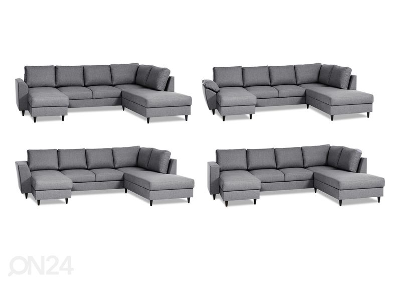 Угловой диван-кровать с ящиком Renate XXL увеличить