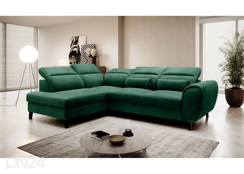 Угловой диван-кровать с ящиком Roma увеличить