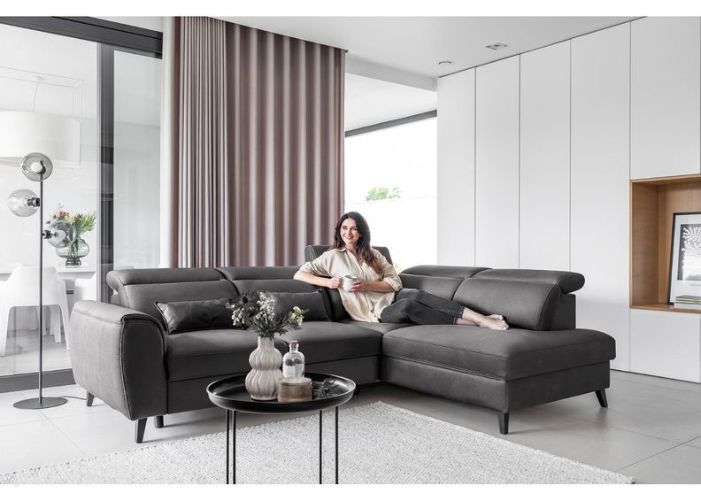 Угловой диван-кровать с ящиком Roma увеличить