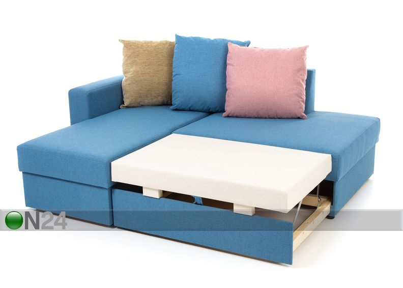 Угловой диван-кровать с ящиком Ronja увеличить