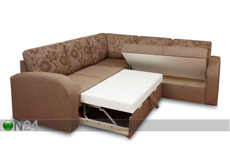 Угловой диван-кровать с ящиком Rowena увеличить