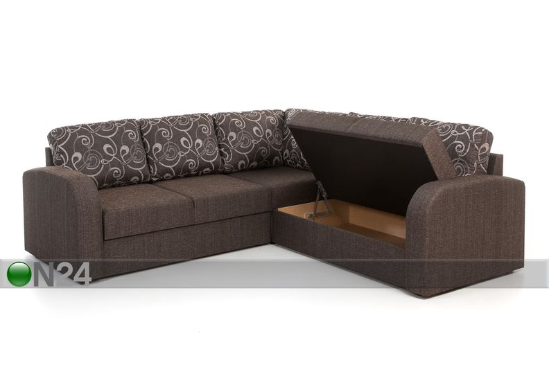 Угловой диван-кровать с ящиком Rowena увеличить