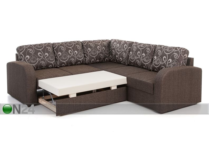 Угловой диван-кровать с ящиком Rowena увеличить