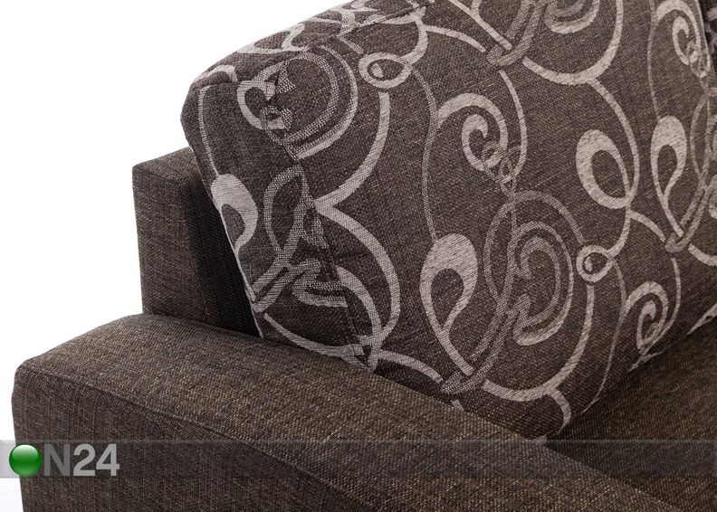 Угловой диван-кровать с ящиком Rowena увеличить