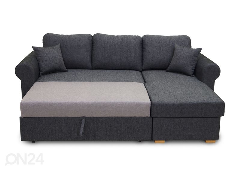 Угловой диван-кровать с ящиком Sonja увеличить