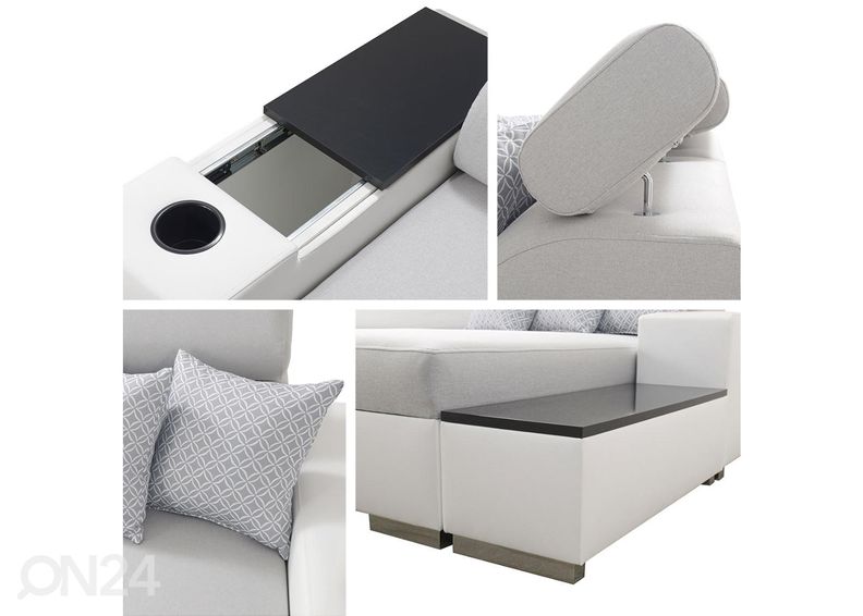 Угловой диван-кровать увеличить