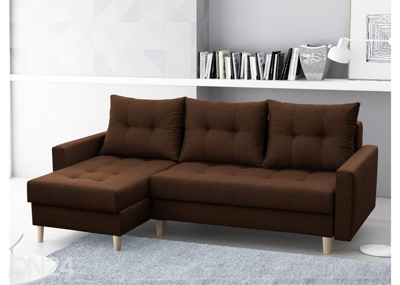 Угловой диван-кровать увеличить