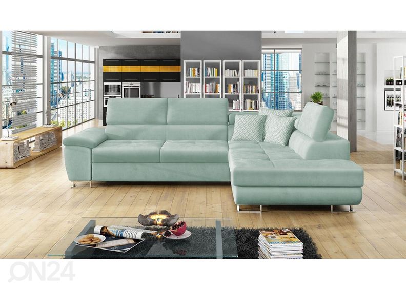 Угловой диван-кровать увеличить