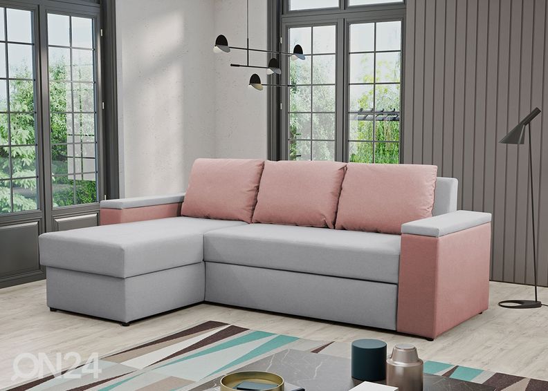 Угловой диван-кровать увеличить