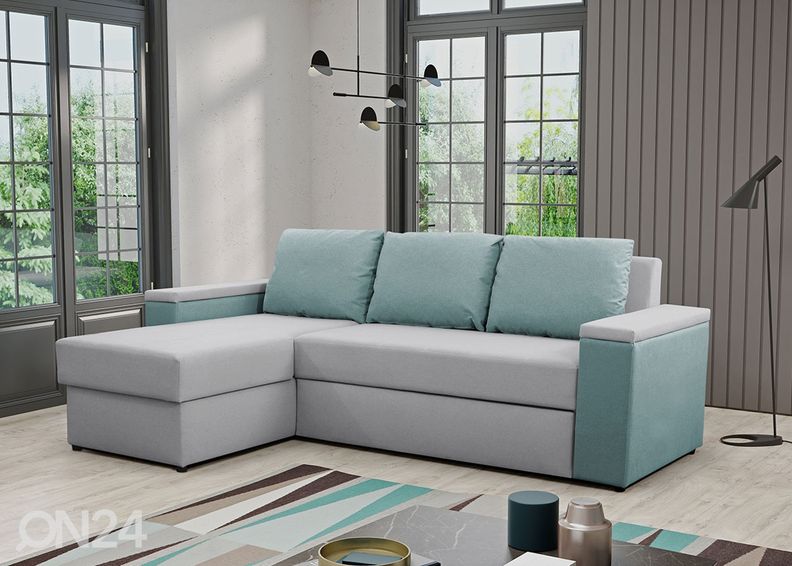 Угловой диван-кровать увеличить