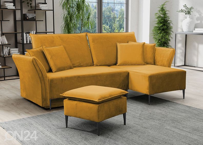 Угловой диван-кровать увеличить