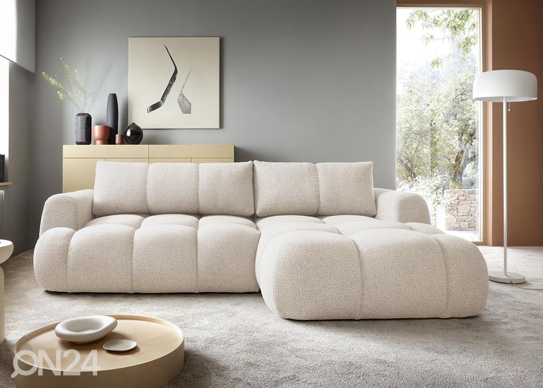 Угловой диван-кровать Miina с ящиком для белья увеличить